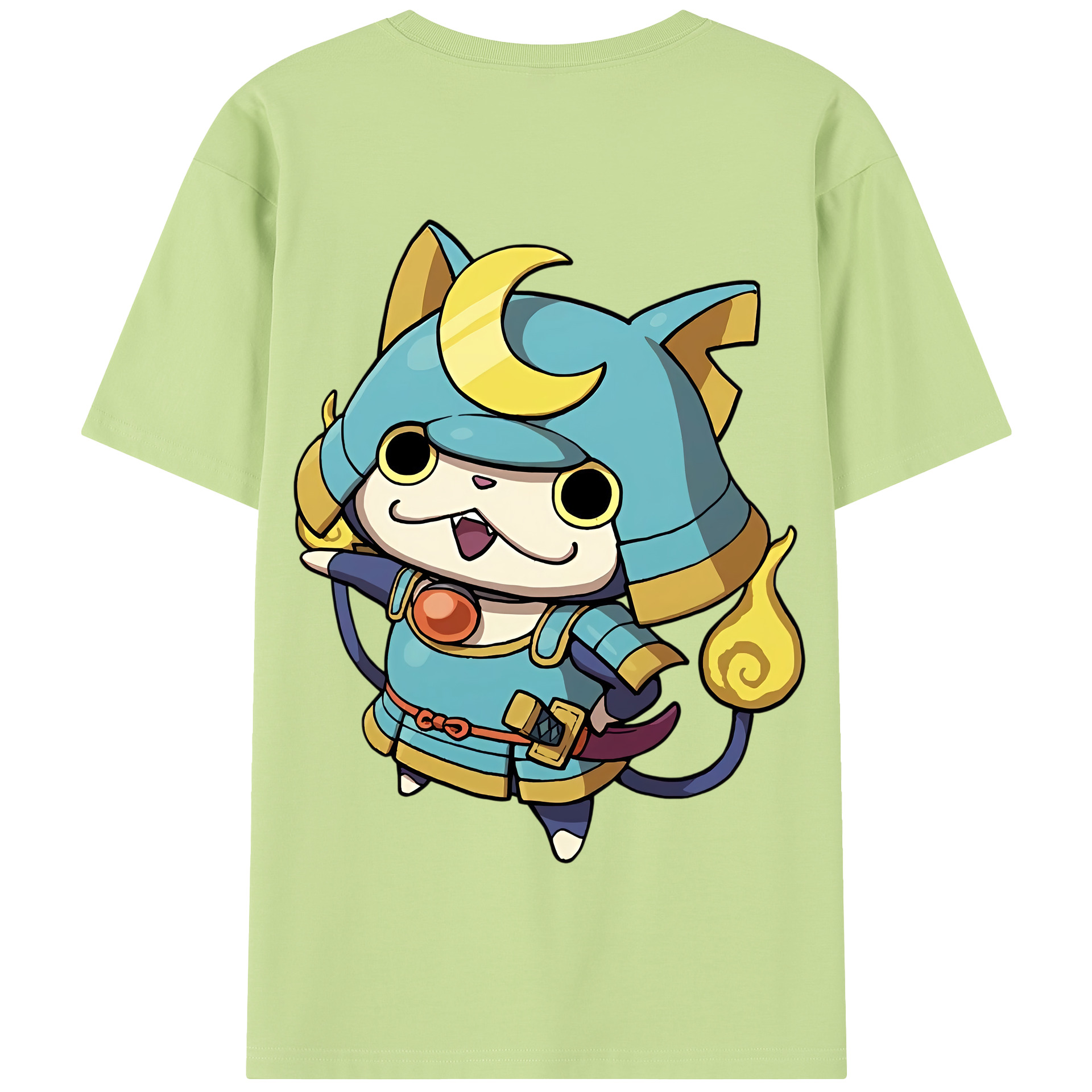（画像用） 妖怪ウォッチ Yo-kai Watch 綿100％半袖Tシャツ（背面プリント）